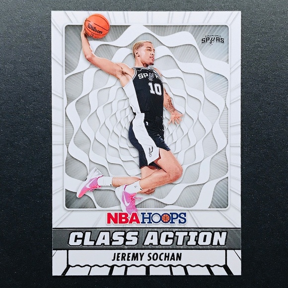 Jeremy Sochan RC - 2022-23 Hoops Class Action #9 - Picture 1 of 2
